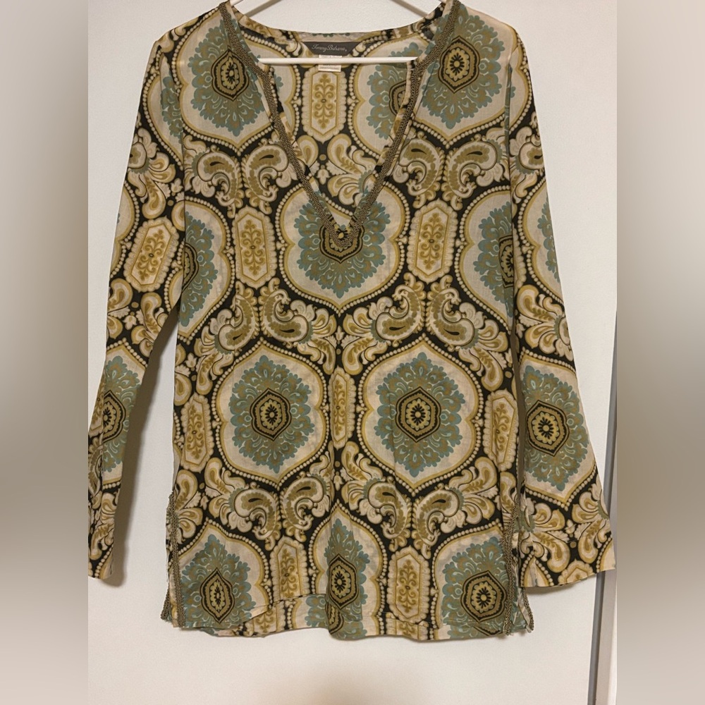 Tommy Bahama cotton Summer tunic Small